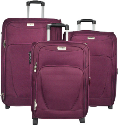 

Take Off Stylish Expandable Check-in Luggage -  inch(Purple