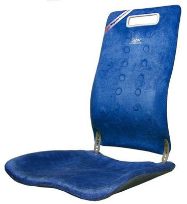 

Sabar Orthopedic & Ergonomic Back Rest Lumbar Support Seat 3091XC with Power Magnets for Office Chair/Car Seat/Sofa Back Support (, Blue