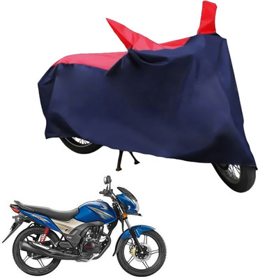 

Uncle Paddy's Two Wheeler Cover for Honda(CB Shine, Red, Blue)