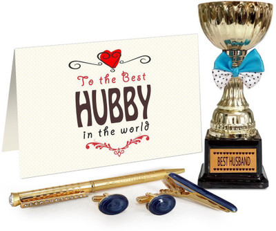 

Tied Ribbons Showpiece Gift Set