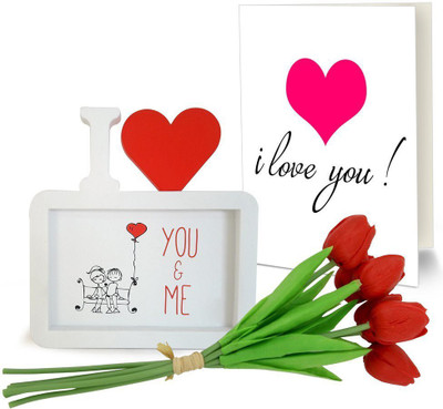 

Tied Ribbons Artificial Flower Gift Set