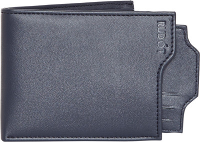 

Rudot Men Blue Genuine Leather Wallet(9 Card Slots)