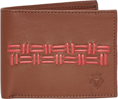 

Rudot Men Tan Genuine Leather Wallet(4 Card Slots)