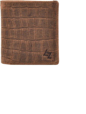 

Leather Zentrum Men Brown Genuine Leather Wallet(2 Card Slots)