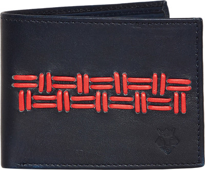 

Rudot Men Blue Genuine Leather Wallet(4 Card Slots)