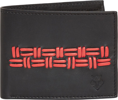 

Rudot Men Black Genuine Leather Wallet(4 Card Slots)