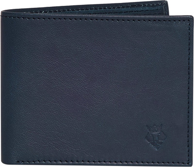 

Rudot Men Blue Genuine Leather Wallet(6 Card Slots)
