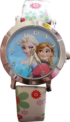 

SS Traders Cute Metal Dial Frozen Watch - For Girls