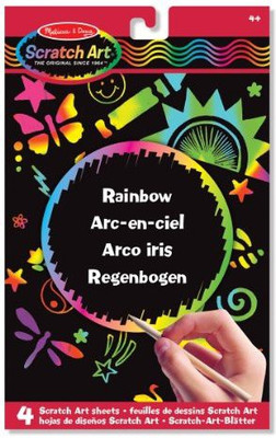 

Melissa & Doug Rainbow Scratch Art Boards