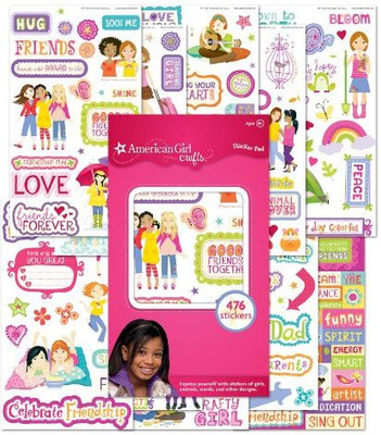 

American Girl Crafts Girls Sticker Pad