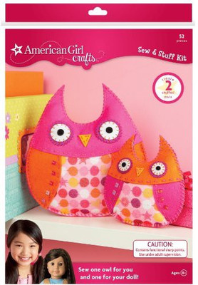 

American Girl Crafts Owls Sew and Stuff Kit