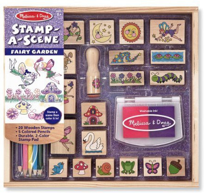 Melissa & Doug Stamp-A-Scene-Fairy Garden