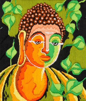 

Anchor Stitch Kit-Buddha