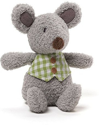 

Gund Baby Mini Meadow Rattle Mossly Mouse Rattle(Multicolor)