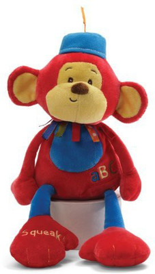 

Gund Baby Fun Circus Monkers The Monkey Rattle Rattle(Multicolor)