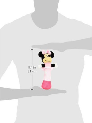 

Disney Baby Stick Rattle Toy, Minnie Mouse Rattle(Multicolor)