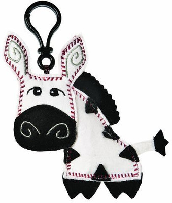 

Mary Meyer Sound Bites, Zebra Bites, 5" Rattle(Multicolor)