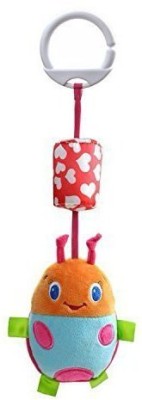 

Gyber Tm Infant Toys Mobile Baby Beetle Plush Bed Wind Chimes Rattles Bell Toy Stroller For Newborn Rattle(Multicolor)