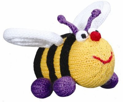 

Zubels Bee Elizabeth Organic Rattle Rattle(Multicolor)