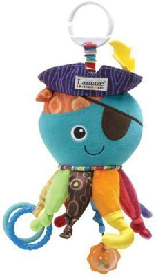 

We-Love-Babies Lamaze Early Development Toy, Captain Calamari Newborn, Kid, Child, Childern, Infant, Baby Rattle(Multicolor)
