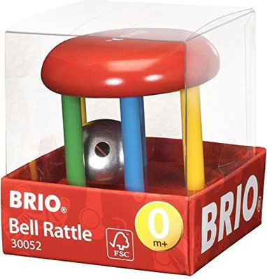 

Brio Multicoloured Bell Rattle Rattle(Multicolor)