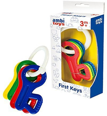 

Schylling Ambi Rattle Keys Rattle(Multicolor)