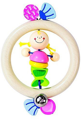 

Heimess Clutching "Mermaid" Baby Toy Rattle(Multicolor)