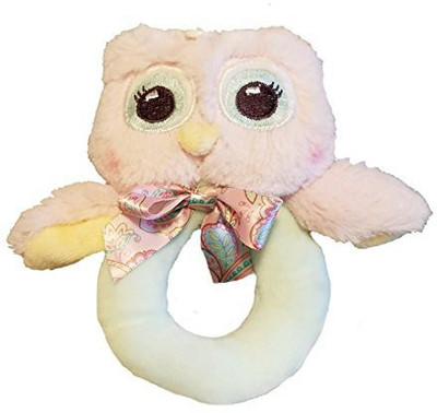 

Bearington Baby Collection Lil' Hoots Rattle Rattle(Multicolor)