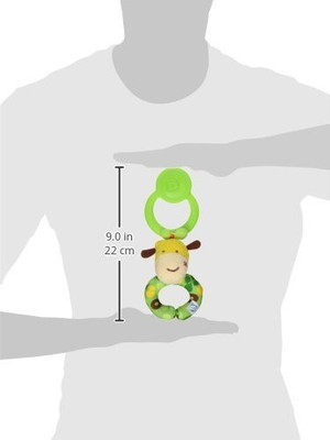 

B kids B Kids Loop Around Wrist Plush Rattle Rattle(Multicolor)
