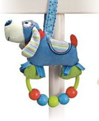 

Gund Baby Boy Rattle, Snoodle Beaded Rattle 5.5" Rattle(Multicolor)