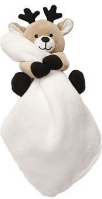 

Carter's Reindeer Security Blanket With Rattle Rattle(Multicolor)