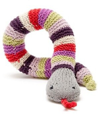 

Pebble Snake Rattle - Purple Rattle(Purple)