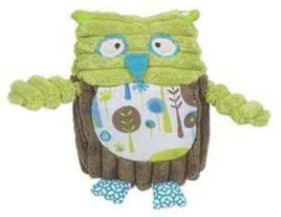 

Maison Chic Boy Owl Rattle, Boy Owl, 4.5" Rattle(Multicolor)