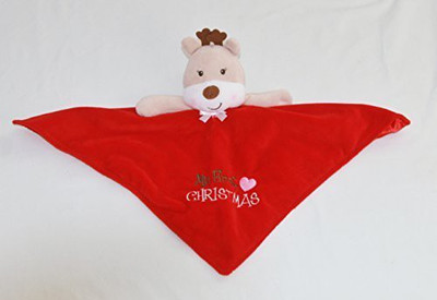 

Baby Starters Plush Reindeer My 1St Christmas Snuggle Buddy Rattle Rattle(Multicolor)