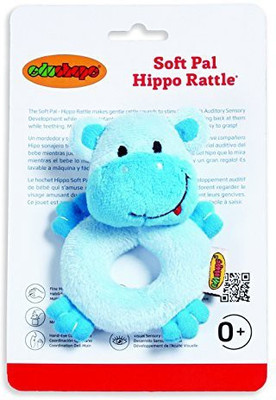 

Edushape Soft Pal, Hippo Rattle Rattle(Multicolor)