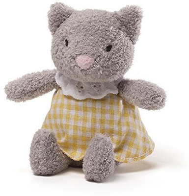 

Gund Baby Mini Meadow Rattle Clove Cat Rattle(Multicolor)