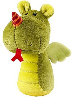 

Lilliputiens Walter The Dragon Mini Rattle With Bell Sound For Ages Birth And Up Rattle(Multicolor)