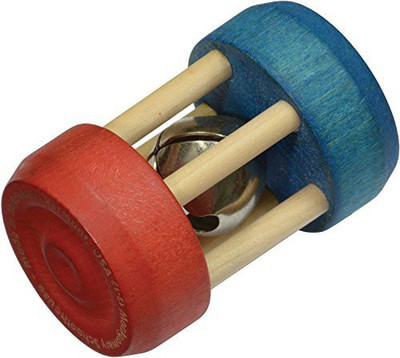 

Maple Landmark Mini Bell Rattle - Made In Usa Rattle(Multicolor)