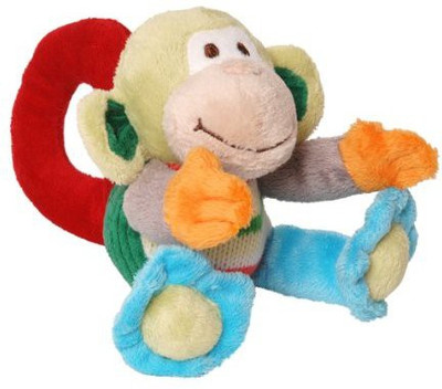 

Happy Horse Fancy Baby Rattle, Monkey Mo Rattle(Multicolor)