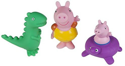 

Peppa Pig George/Dino Toy (3 Pack) Bath Toy(Multicolor)