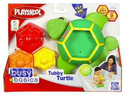 

Playskool Tubby Turtle Busy Basics Bath Toy(Multicolor)