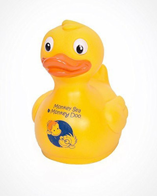 

Monkey Sea Monkey Doo Rubber Ducky Bath Toy(Multicolor)