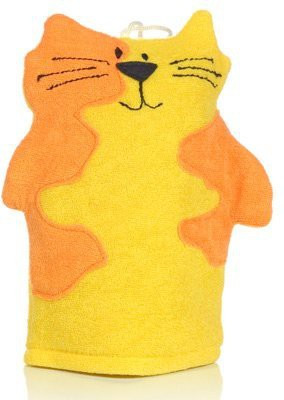 

Rich Frog Calico Cat Wash Mitt Bath Toy(Multicolor)