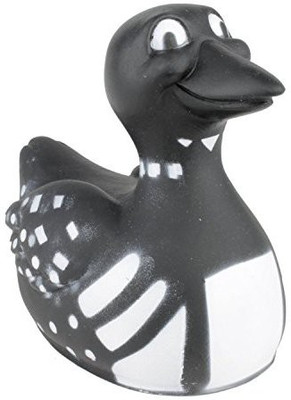 

CelebriDucks Lila The Loon Rubber Duck Made In Usa Bath Toy(Multicolor)