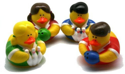 

Fun Express Bowling Rubber Ducks (1 Dz) [Toy] Bath Toy(Multicolor)