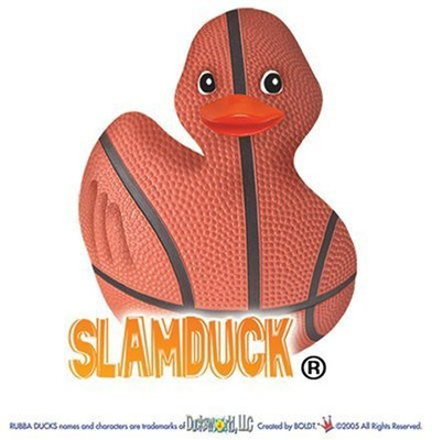 

Rubba Ducks Slamduck - Basketball Rubber Duck By Bath Toy(Multicolor)