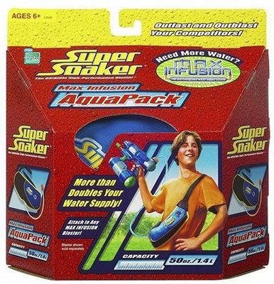

Hasbro Super Soaker Max Infusion Aqua Pack Bath Toy(Multicolor)