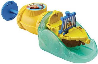 

Fisher-Price Disney Jake And The Never Land Pirates Splash 'N Go Bath Boat Jake Bath Toy(Multicolor)