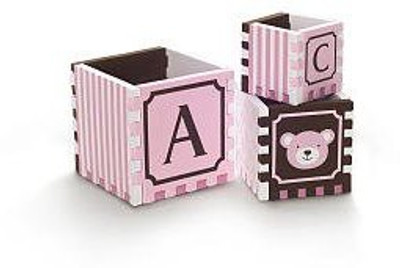 

FAO Schwarz Bath Puzzle Blocks By Fao Schwartz - Pink Bath Toy(Pink)