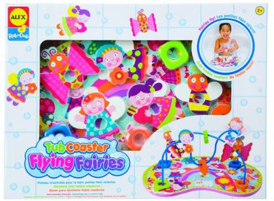 

Alex Toys Rub A Dub Tub Coasters, Flying Fairies Bath Toy(Multicolor)